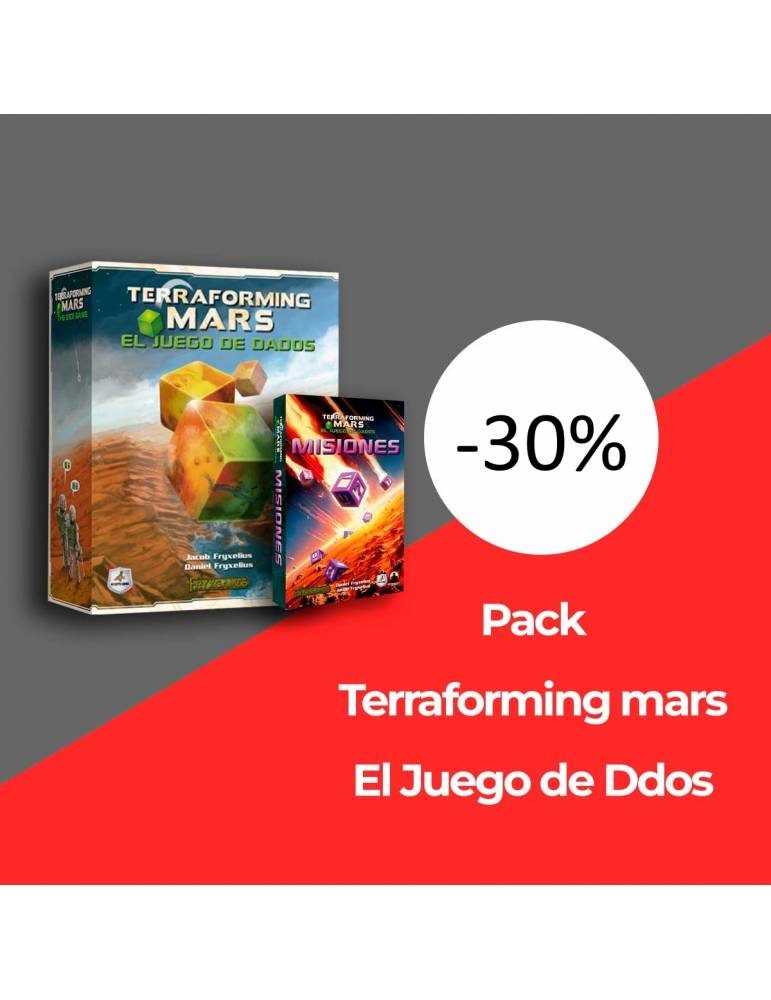 pack terraforming mars el juego de dados misiones