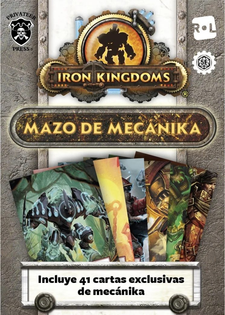 iron kingdoms mazo de mecanika