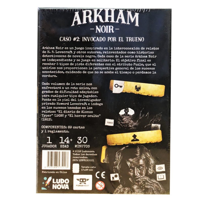 Arkham Noir #2: Invocado por el Trueno