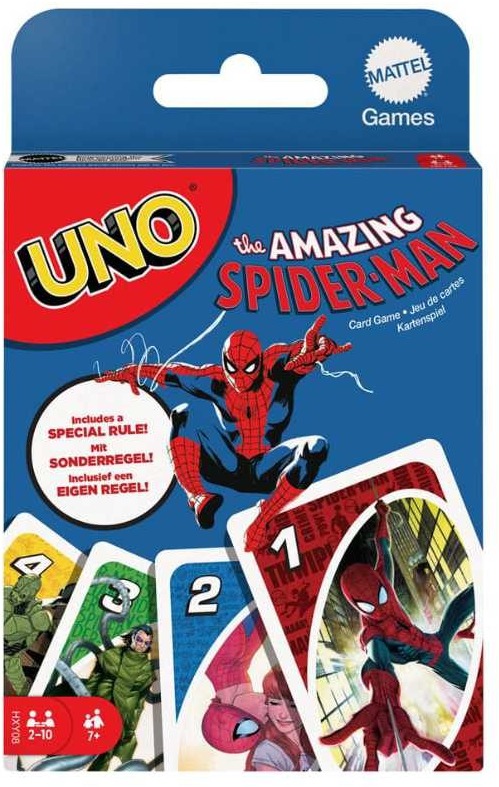 uno the amazing spider man juego de cartas