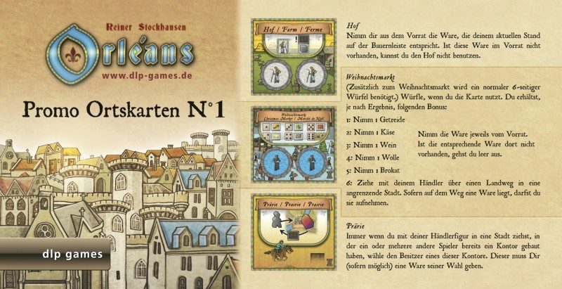 Orléans - Losetas Promocionales Nr. 1