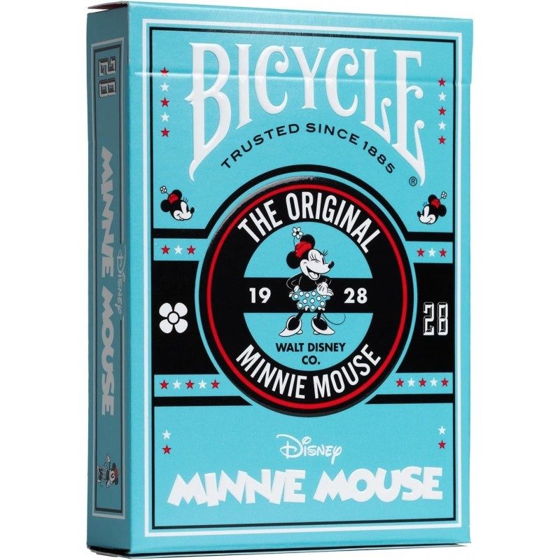 naipes baraja bicycle disney minnie mouse