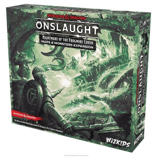 dungeons dragons onslaught nightmare of the frogmire coven maps monsters expansion