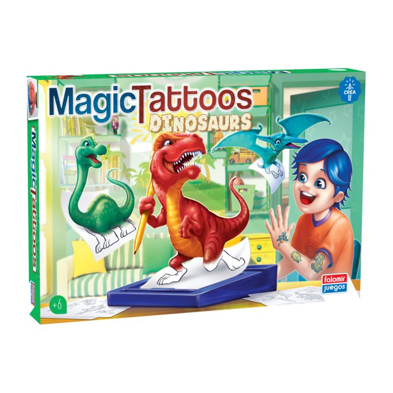 tatuajes magicos dinosaurios