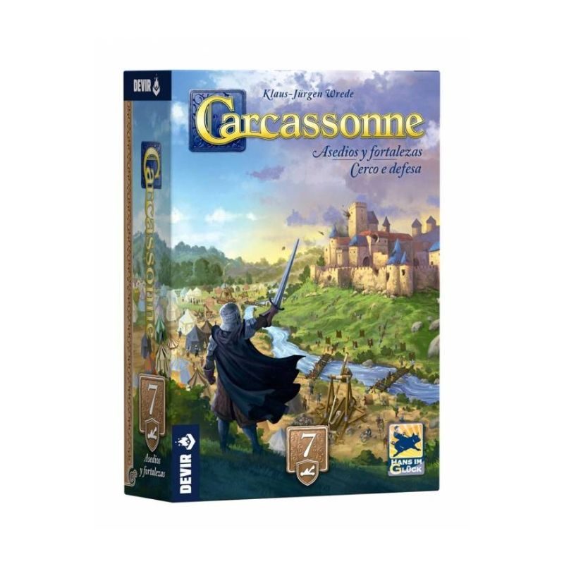 carcassonne asedios y fortalezas