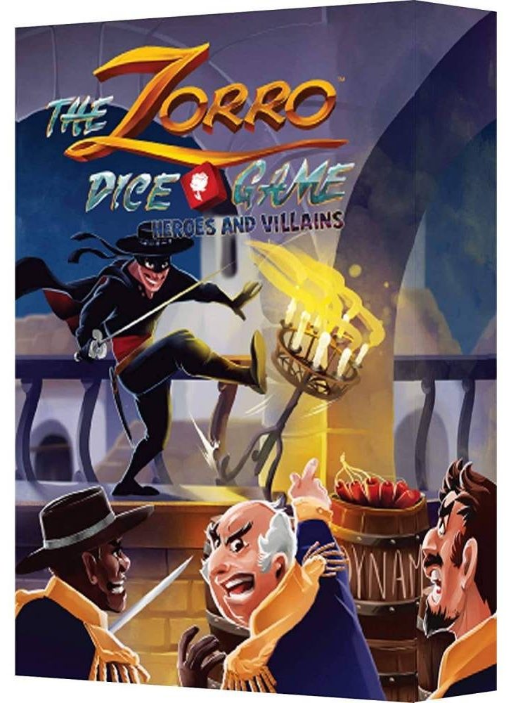 the zorro dice game heroes and villains