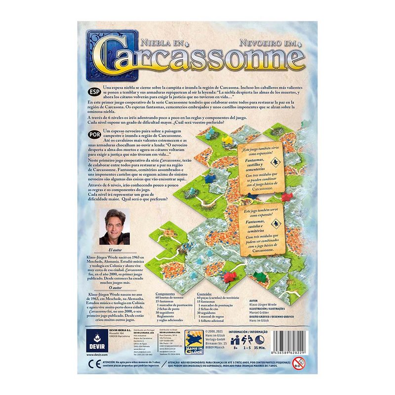Nieblas sobre Carcassonne