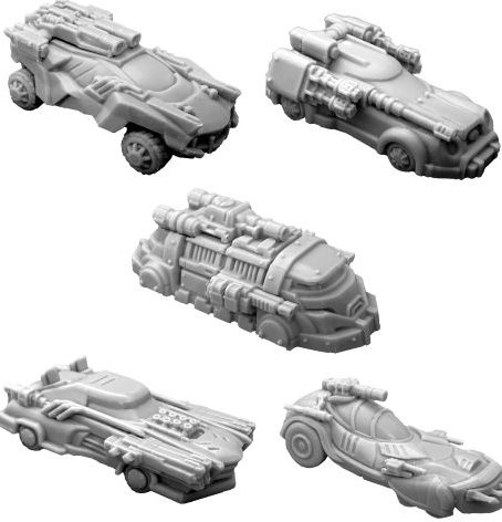 car wars sixth edition miniatures set 1