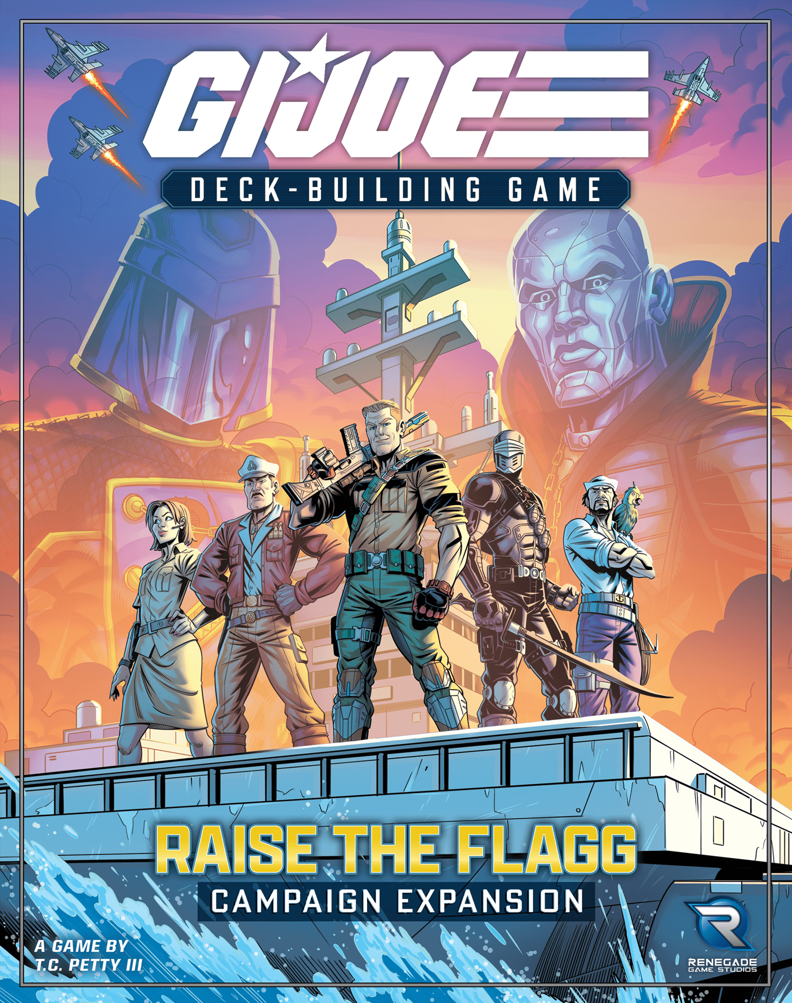 G.I. JOE Juego de Construcción de Mazos: Expansión Campaña Raise the Flagg