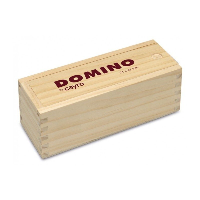 Dominó Metacrilato Caja de Madera