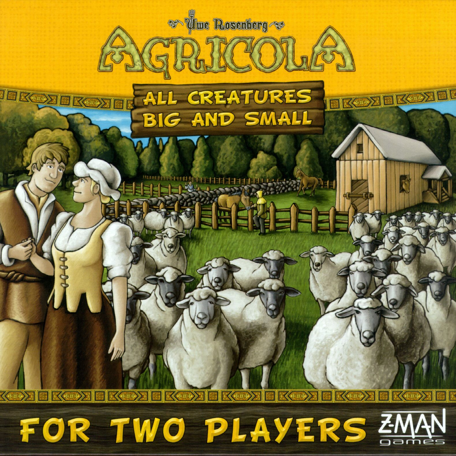 agricola 2 jug animales en la granja