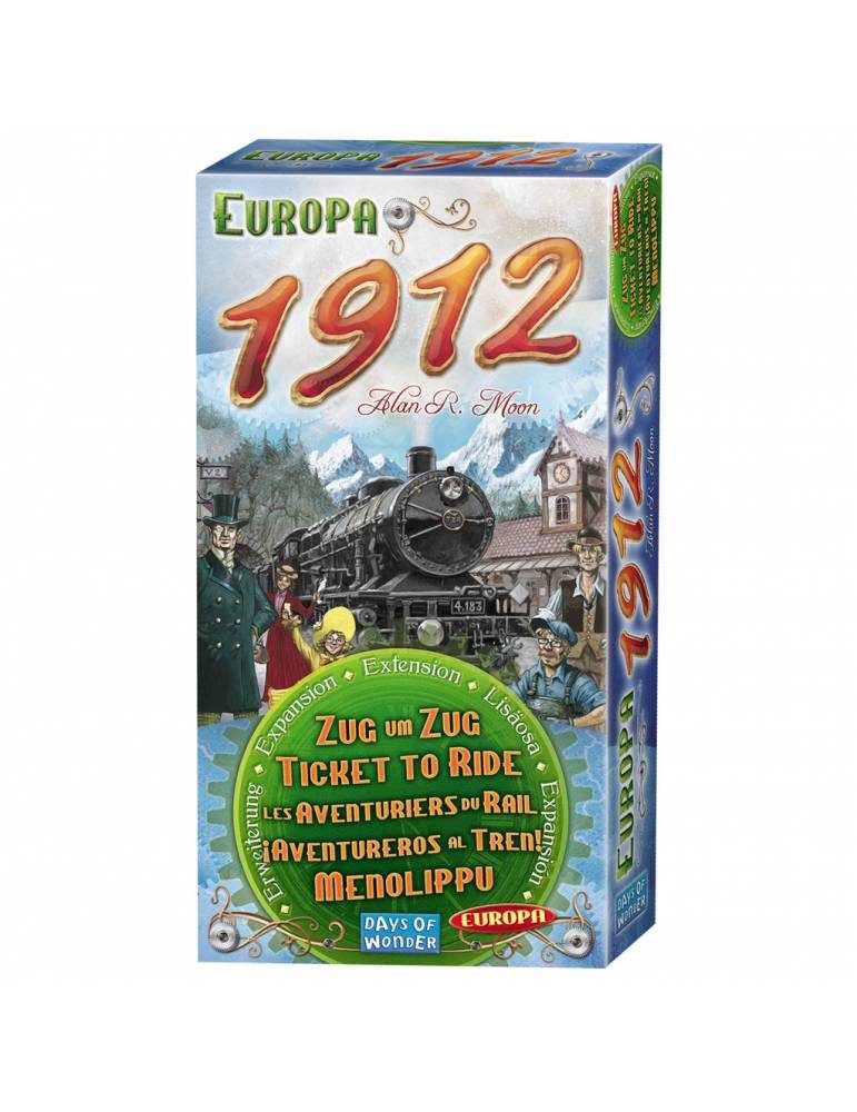 ¡Aventureros al tren! Europa 1912
