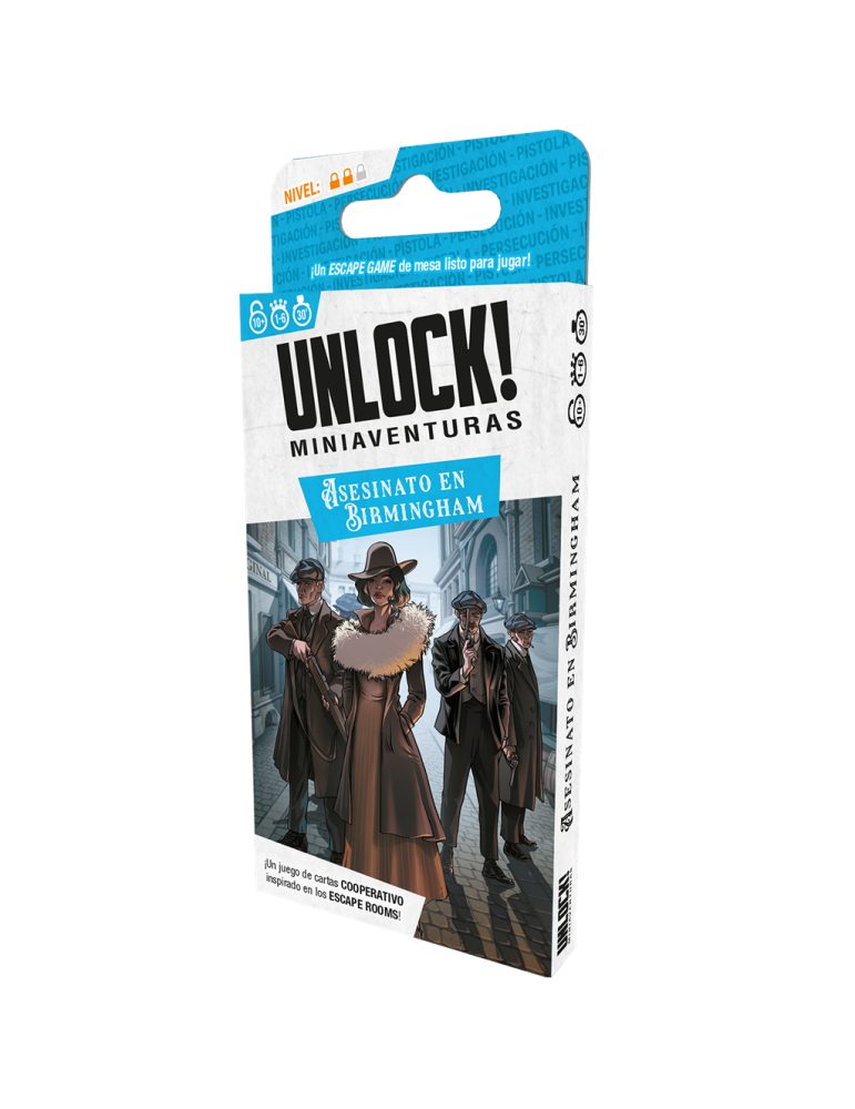 Unlock! Miniaventuras: Asesinato en Birmingham