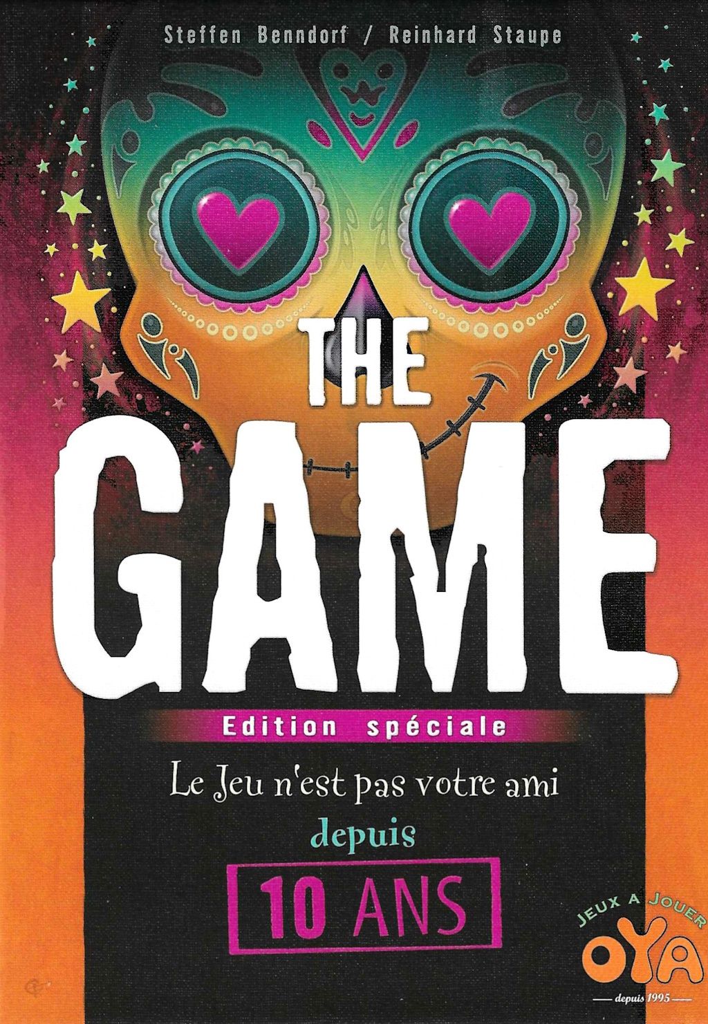 nsv 100538920001 juego de cartas the game 10oaniversario edicion limitada 15jug 8 anos