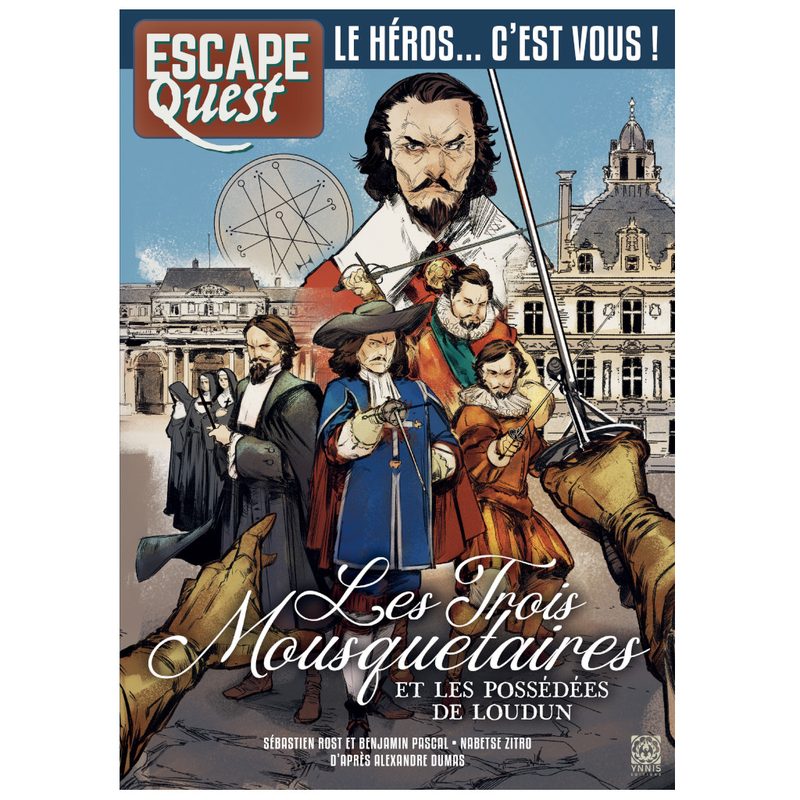 escape quest les trois mousquetaires et les possedees de loudun