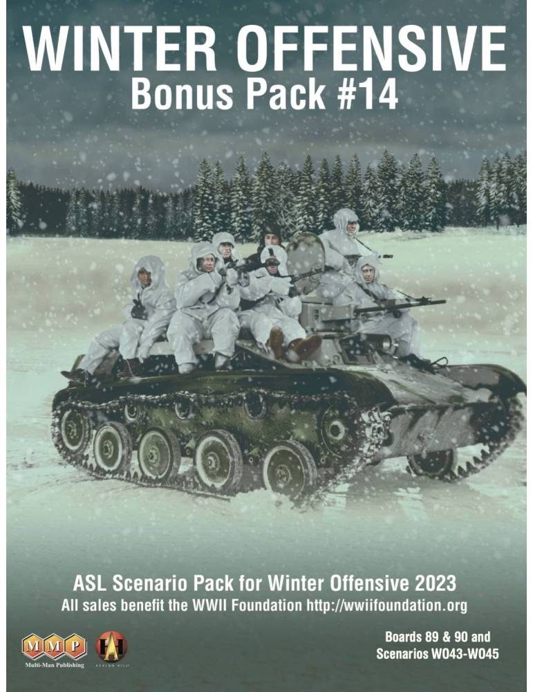 winter offensive bonus pack 14 asl scenario pack for winter offensive 2023