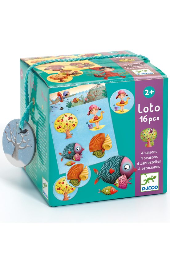 djeco educativos loto 4 estaciones