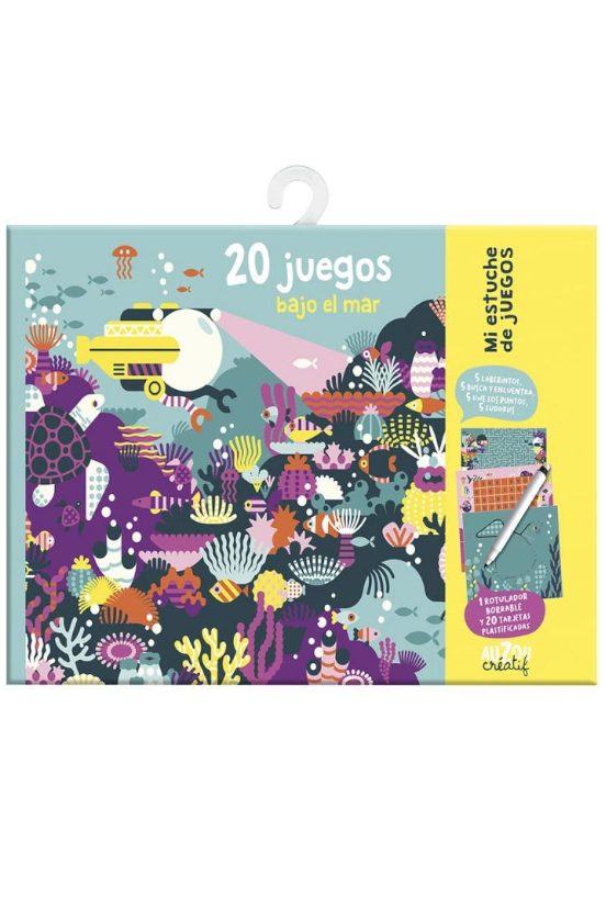 mi estuche de juegos 20 juegos bajo el mar