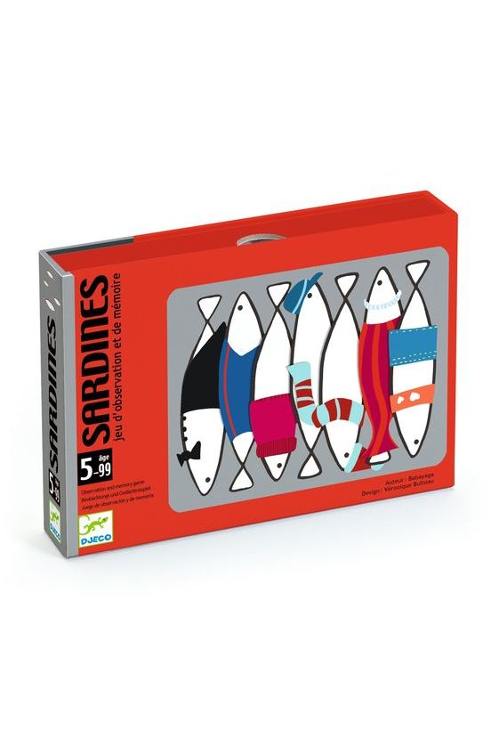 djeco cartas sardines 35161