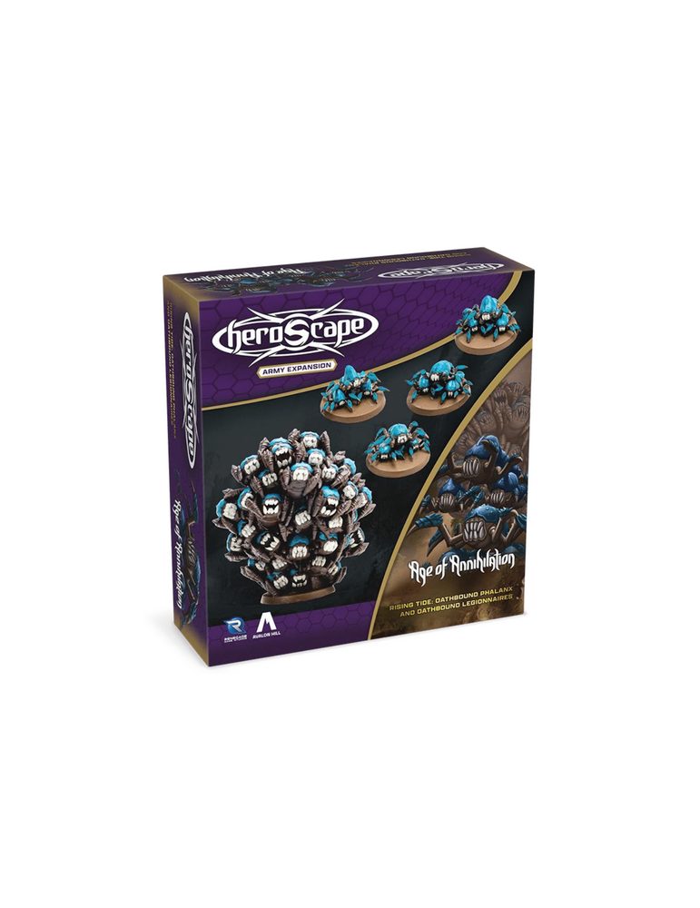 heroscape rising tide oathbound phalanx and oathbound