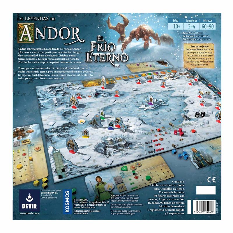 Las leyendas de Andor: El Frío Eterno