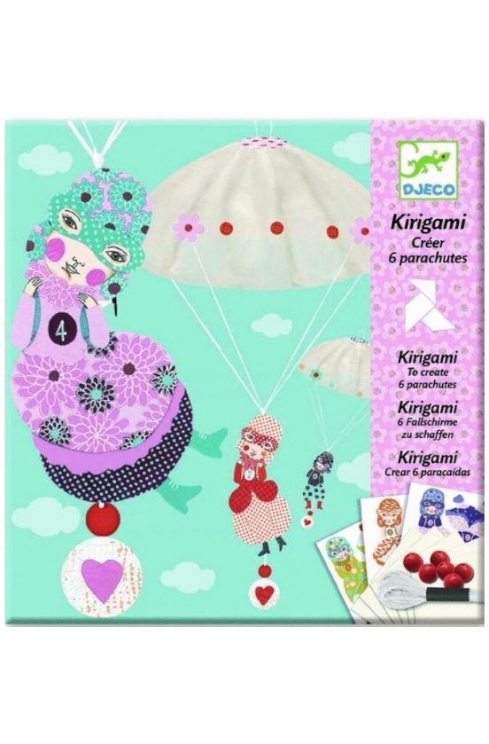 djeco paracaidas el equipo de ninas dj08771