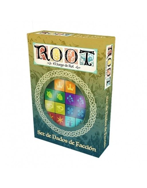 Set de Dados de Facción - Root: el juego de rol