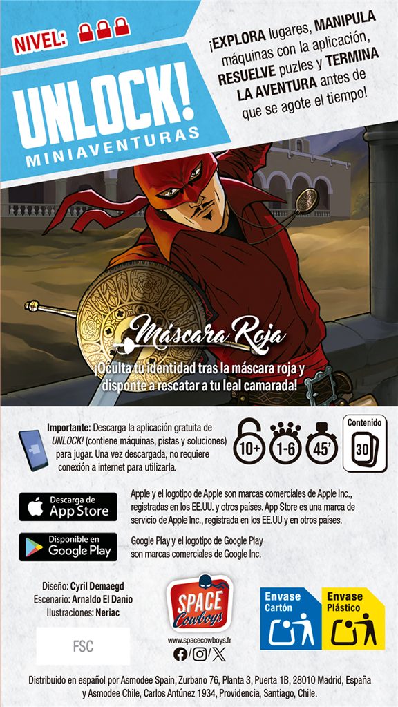 Unlock!: Short Adventures – Red Mask