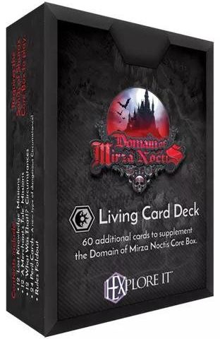 hexplore it the domain of mirza noctis living card deck
