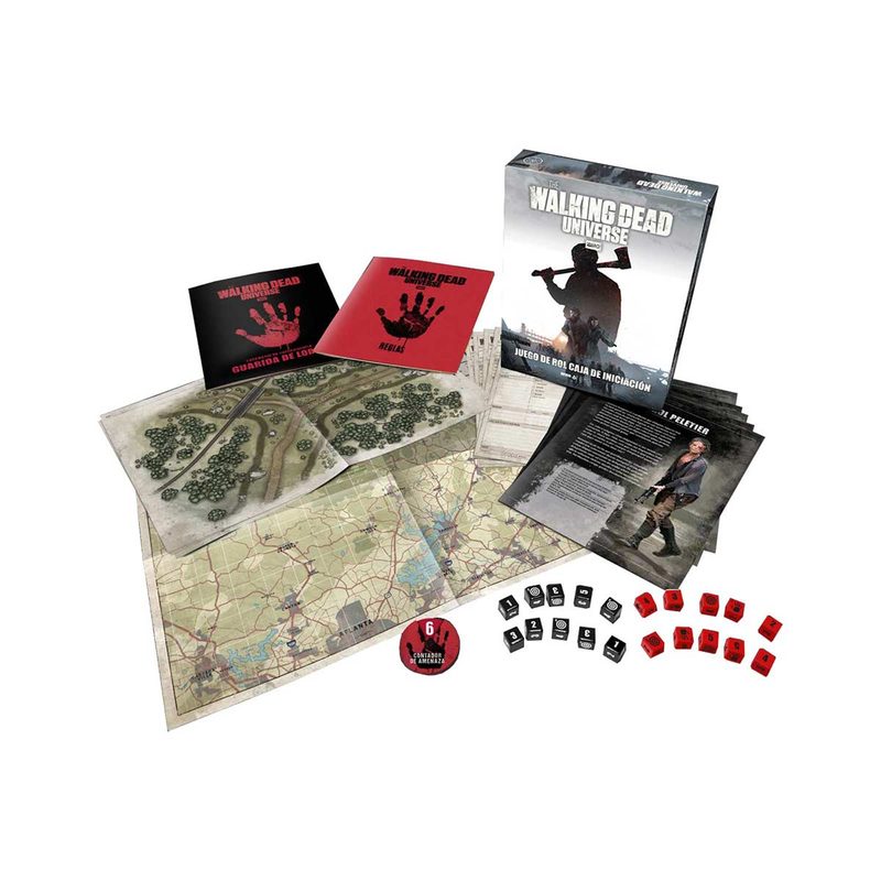 walking dead caja de inicio