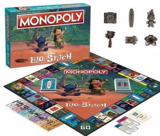 monopoly disney lilo stitch