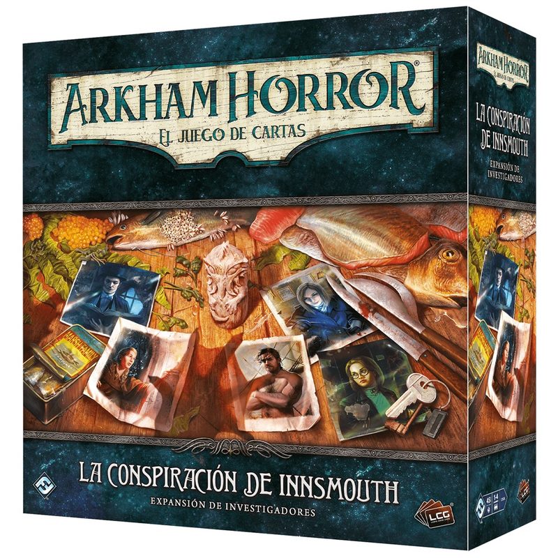 arkham horror lcg la conspiracion de innsmouth exp investigadores