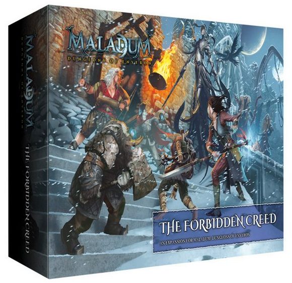 maladum dungeons of enveron the forbidden creed expansion