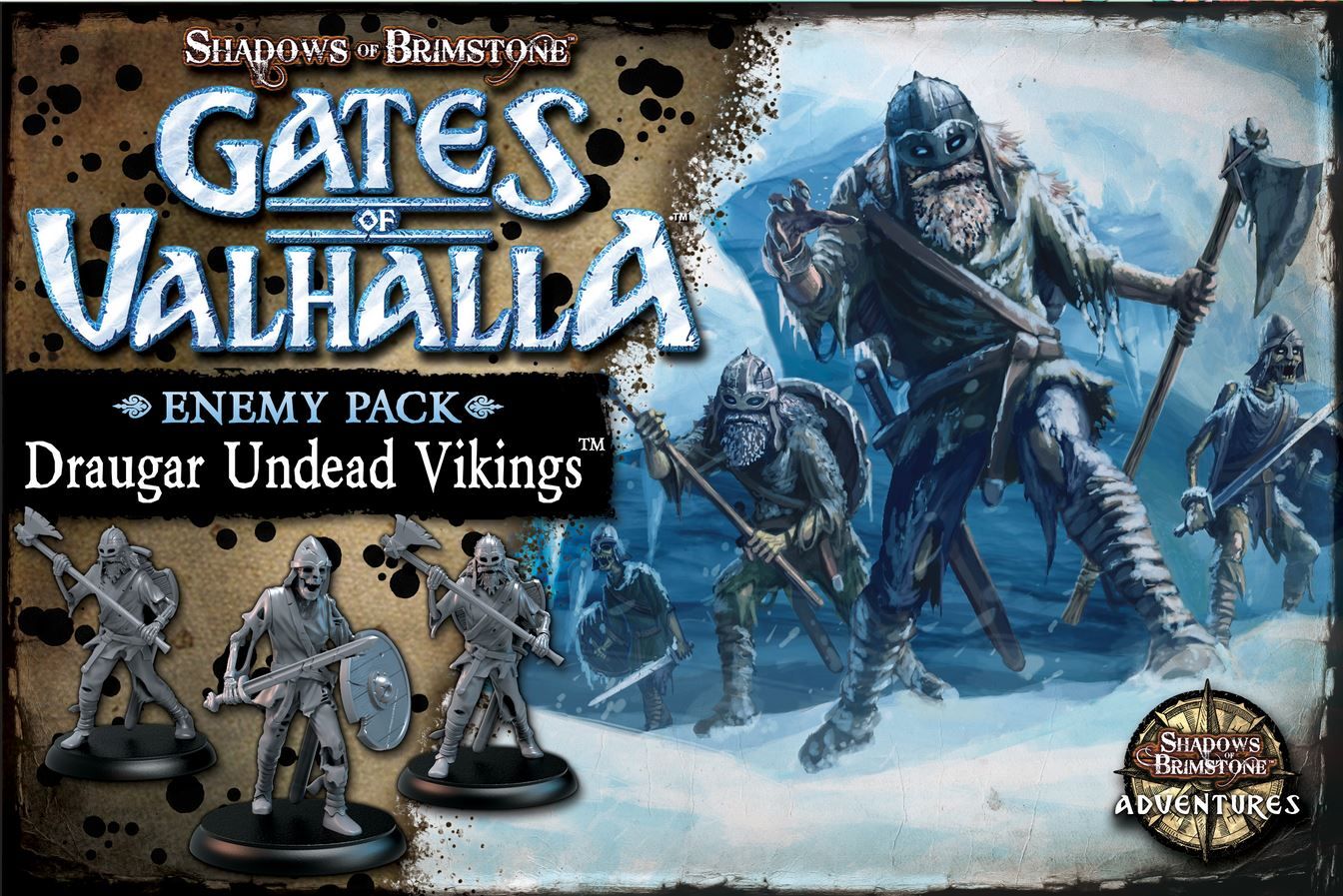 Shadows of Brimstone: Gates of Valhalla – Draugar Undead Vikings Enemy Pack