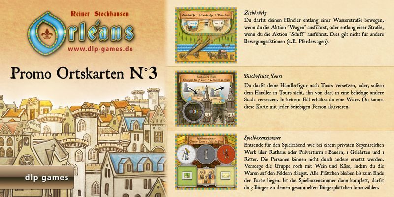 Orléans - Losetas Promocionales Nr. 3