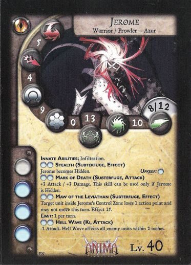 Anima Tactics DF Jerome