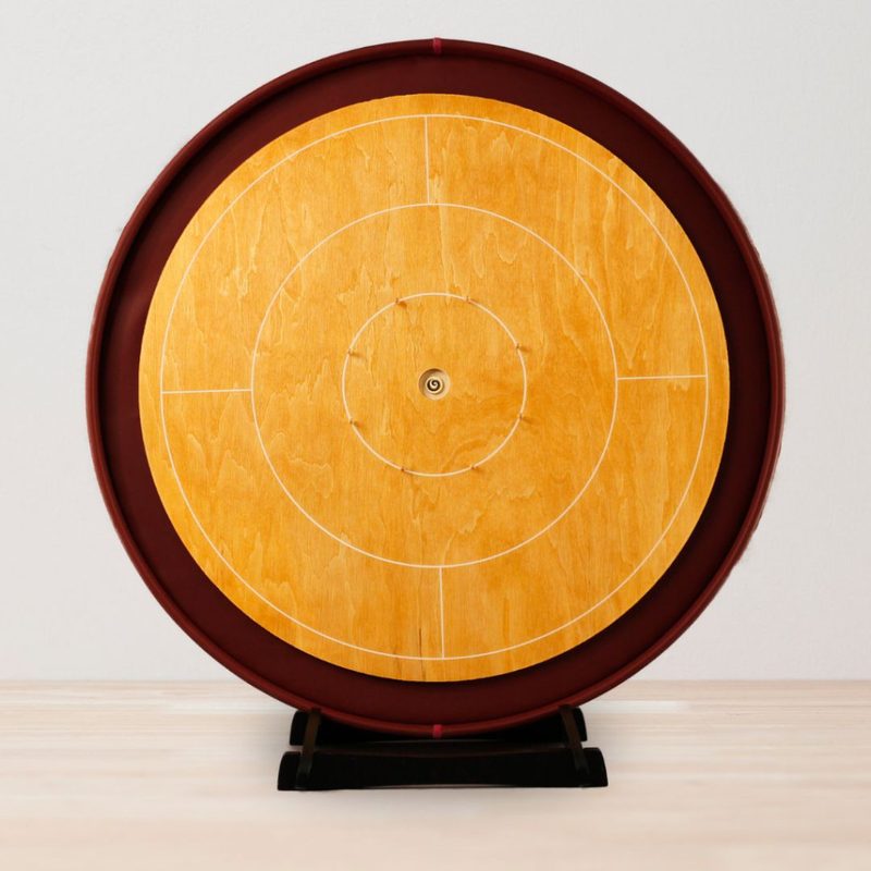 woodestic crokinole tournament set steamed beech crimson
