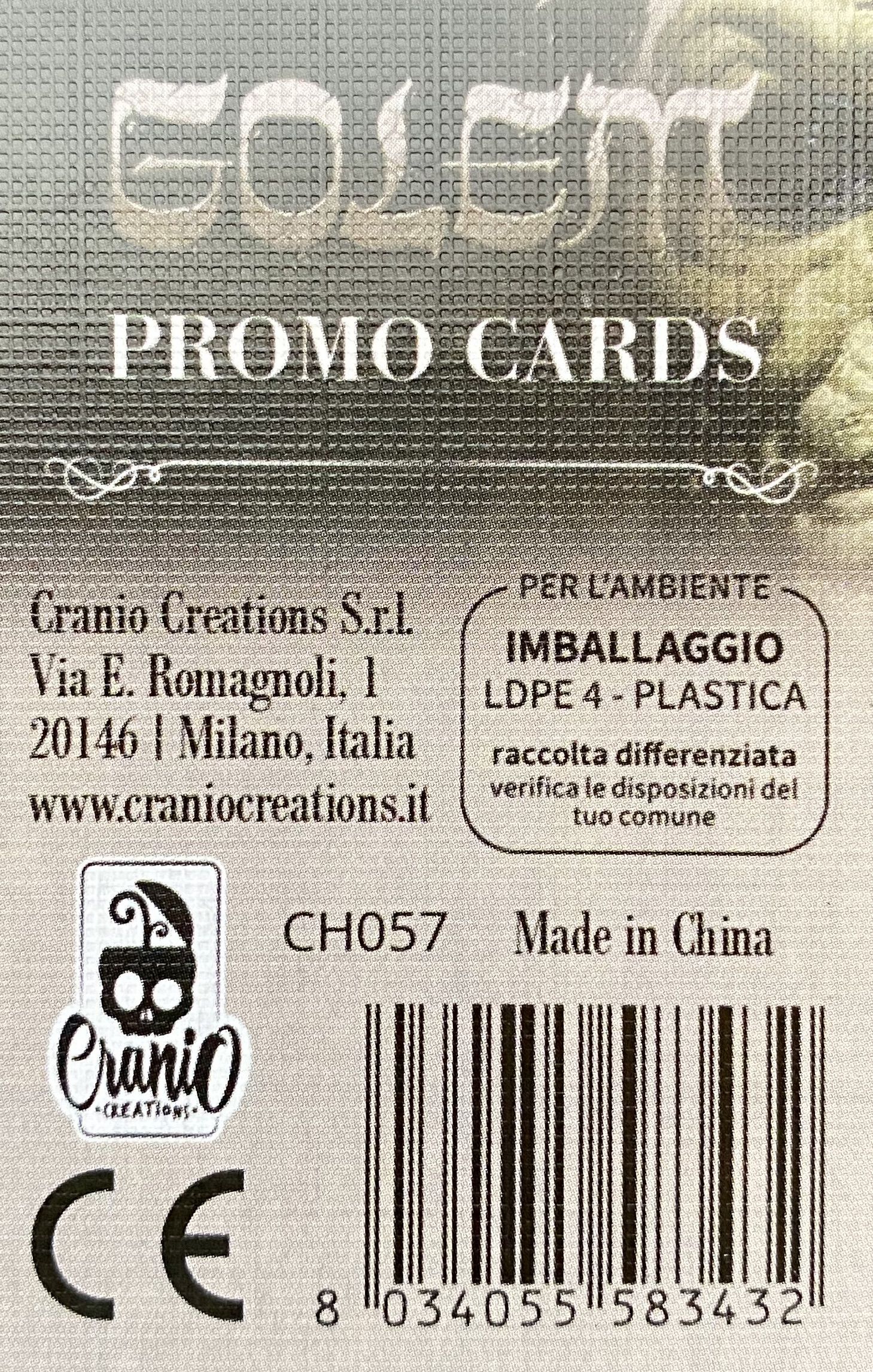 Cartas Promocionales - Golem