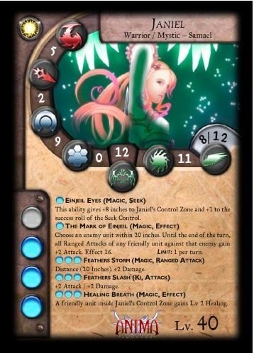 Anima Tactics: Janiel