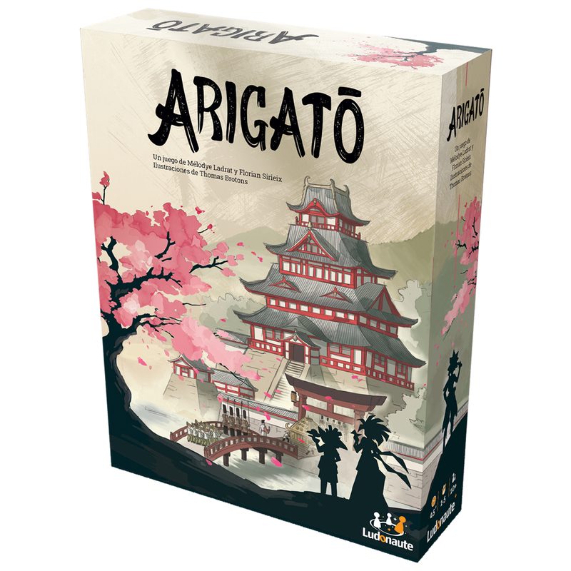 Juego de cartas Asmodee Arigato, intercambio de cartas, 2-5 jugadores, 45 min