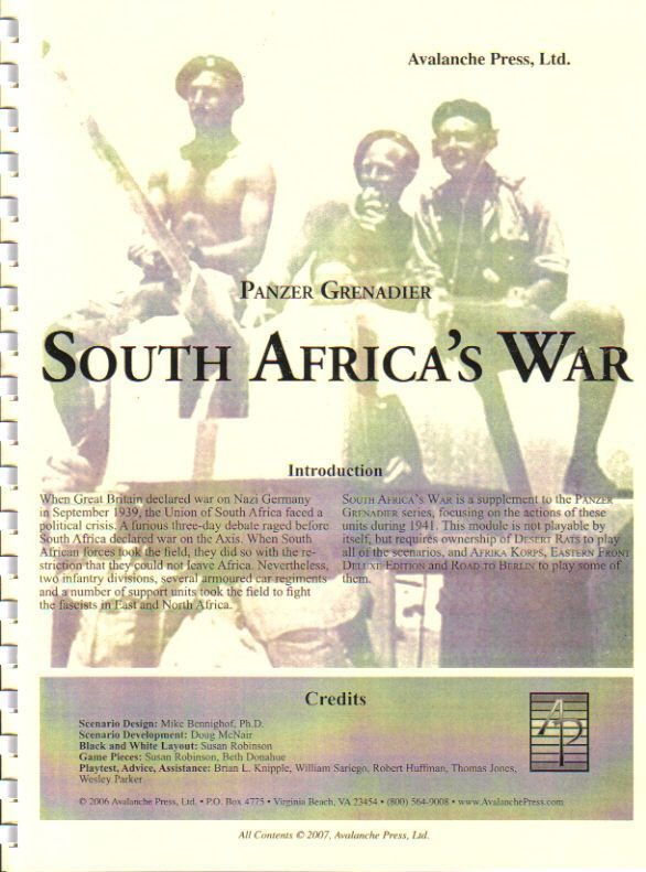 panzer grenadier south africas war