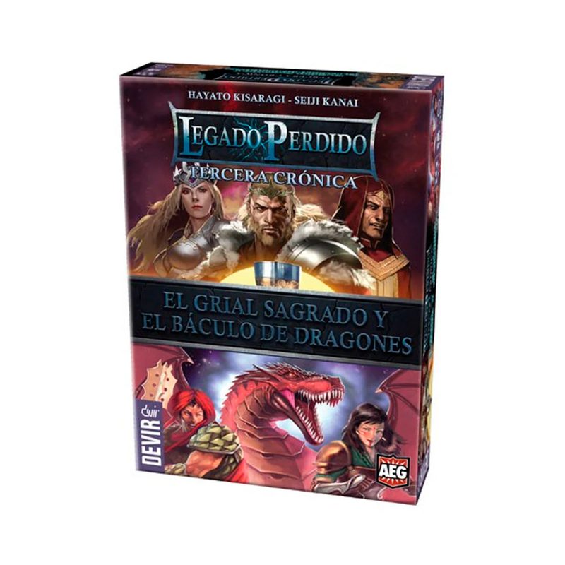 legado perdido el grial sagrado y el baculo de dragones