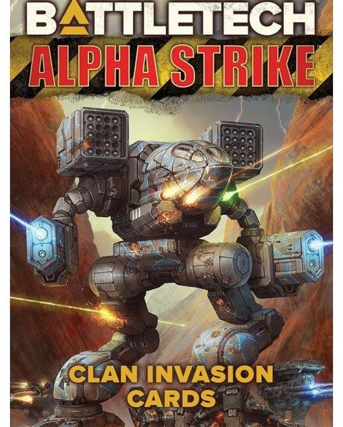 battletech alpha strike clan invasion cards