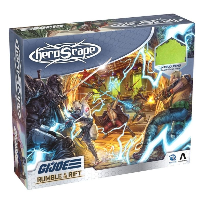 gi joe heroscape rumble at the rift battle box
