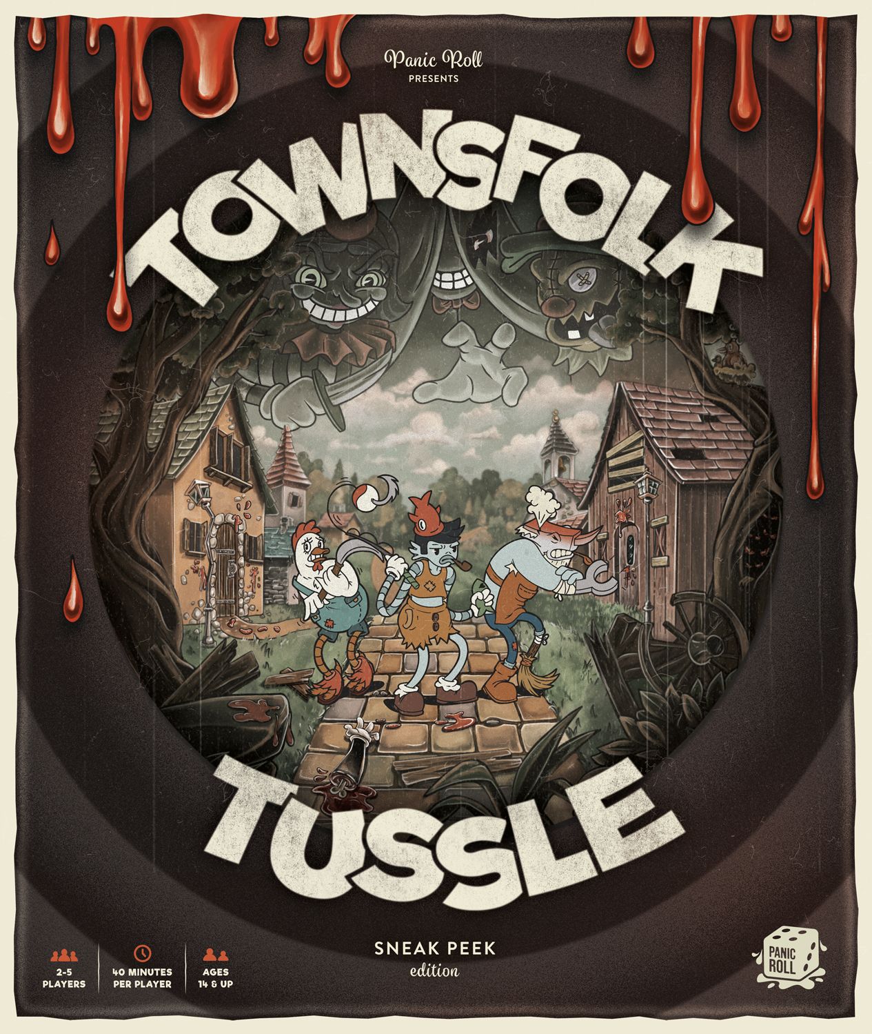 townsfolk tussle