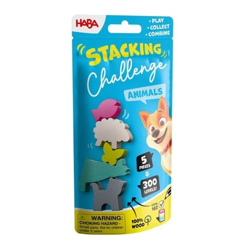 stacking challenge animals