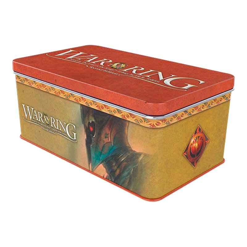 war of the ring card box with sleeves witch king edition
