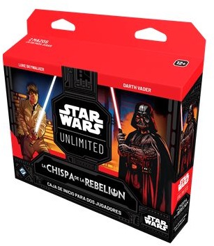 la chispa de la rebelion caja de inicio star wars unlimited