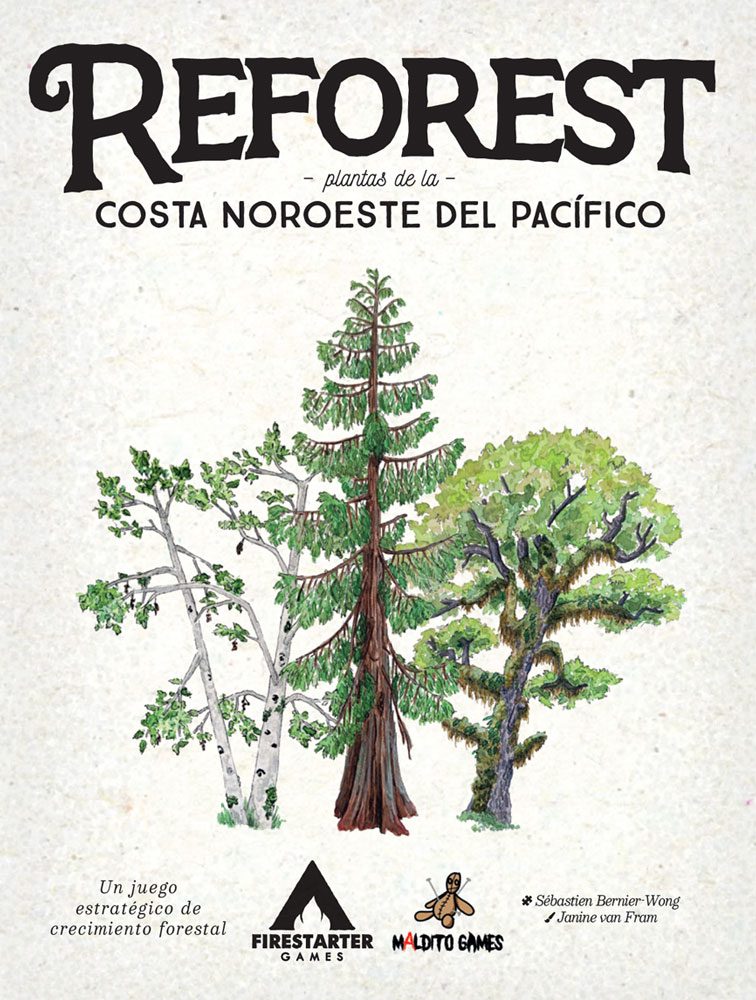reforest plantas de da costa noroeste del pacifico