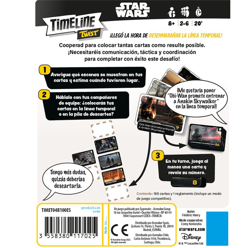 Timeline Twist Star Wars imagen 2